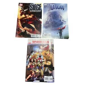 Marvel Comic Collection: Spider-Man, Thor and Siege